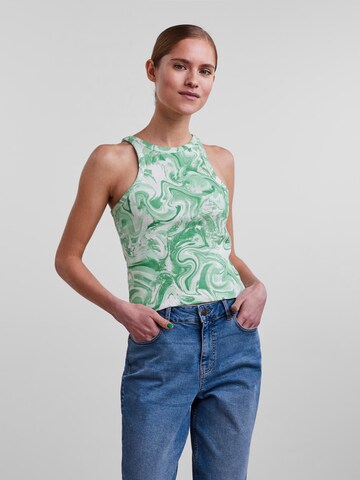 PIECES - Top 'SERAFINA' en verde: frente