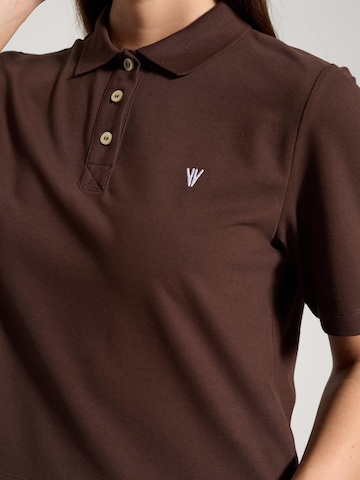 T-shirt 'Brigitte' NOWIHT en marron
