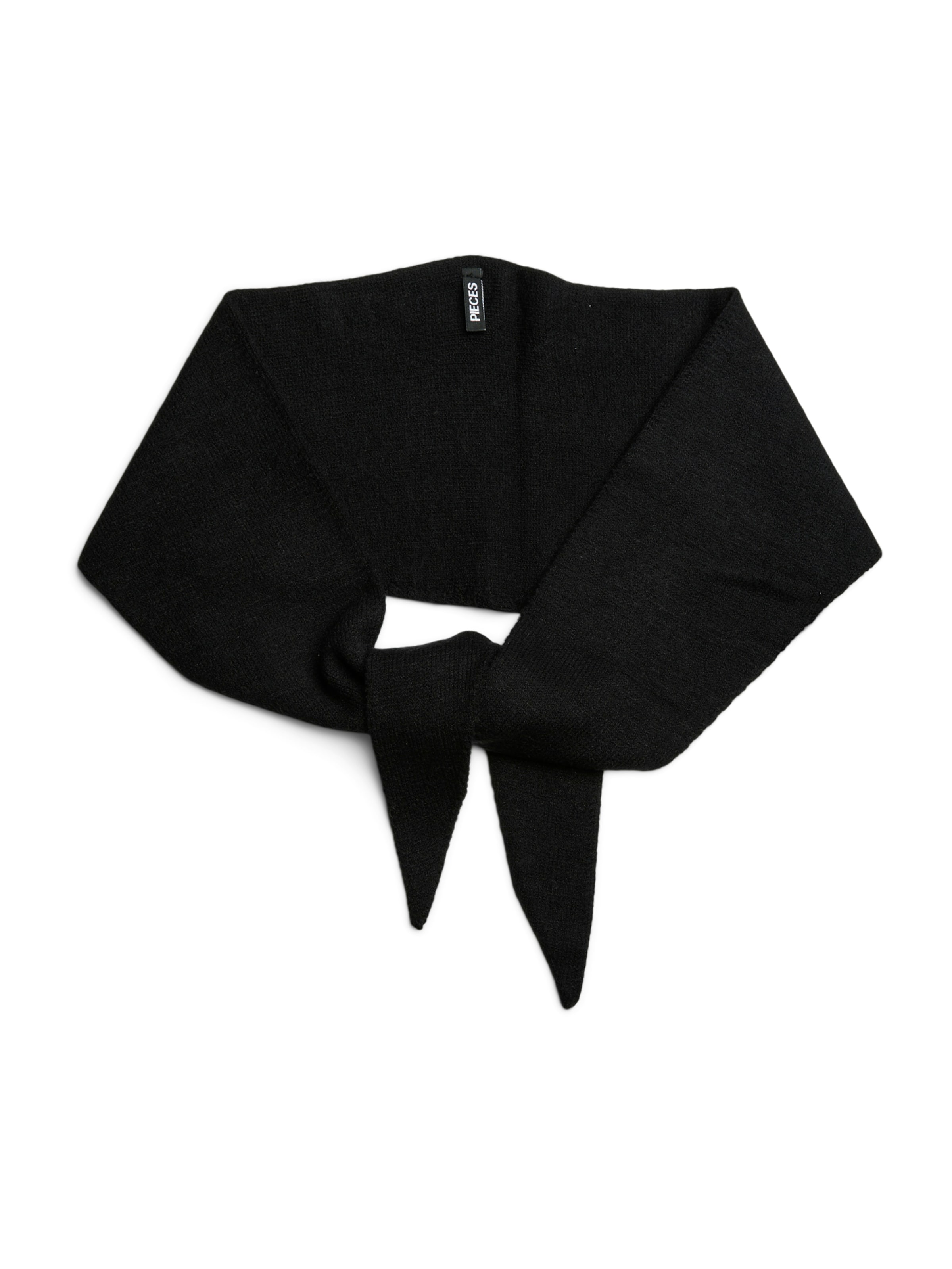 PIECES Sjal 'PCKomma' i sort: forside