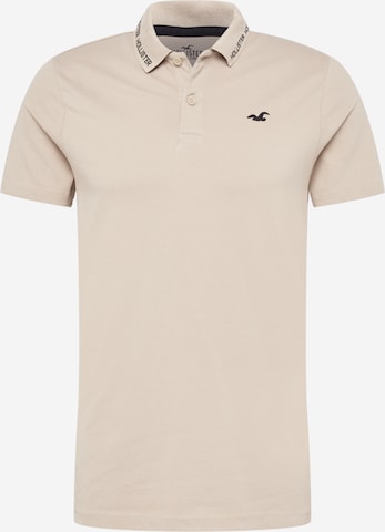 HOLLISTER Poloshirt in Braun: predná strana