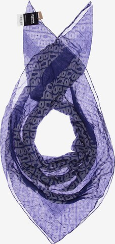 BOSS Black Scarf & Wrap in One size in Blue: front