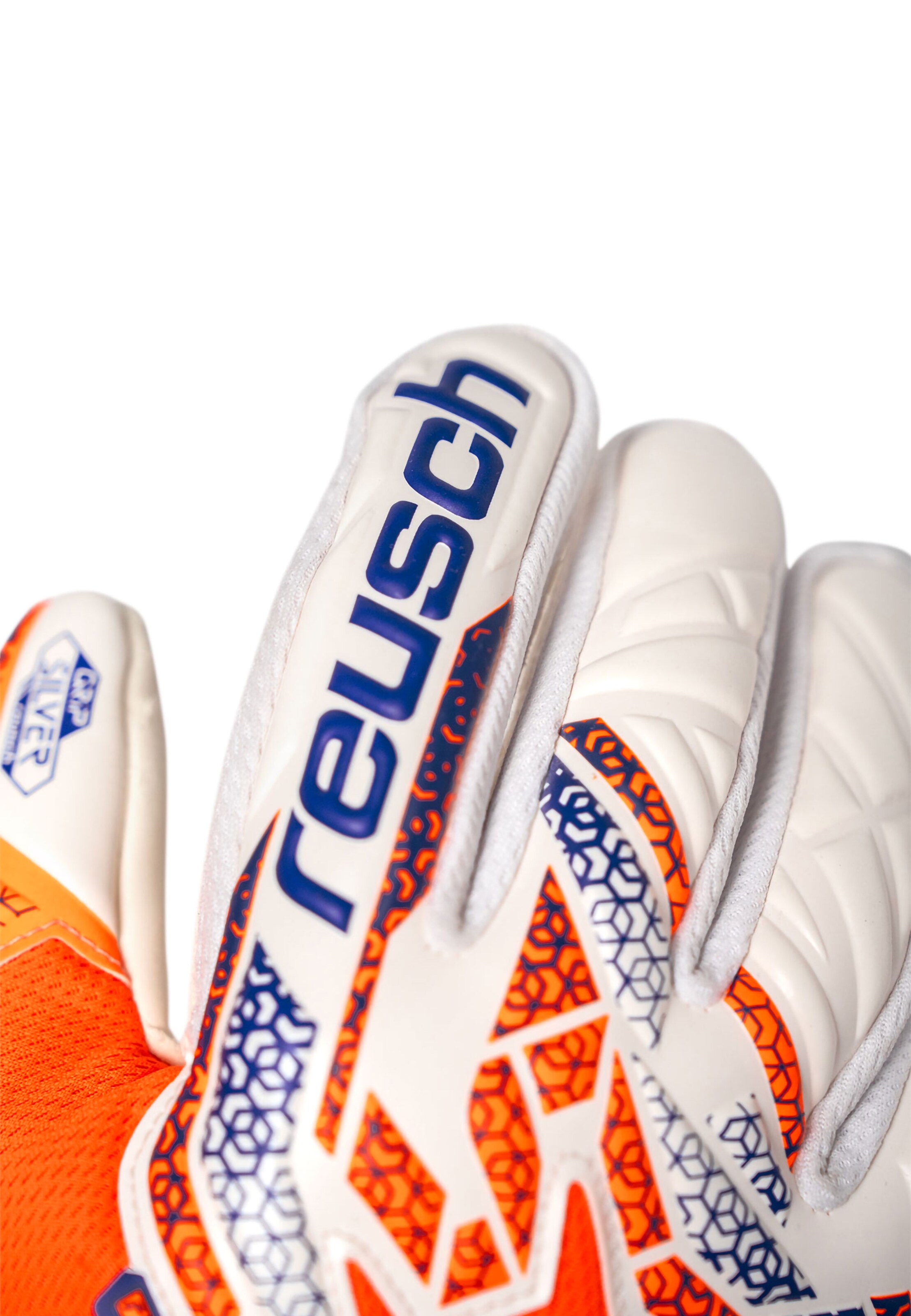 REUSCH Torwarthandschuhe 'Attrakt Silver' in Orange