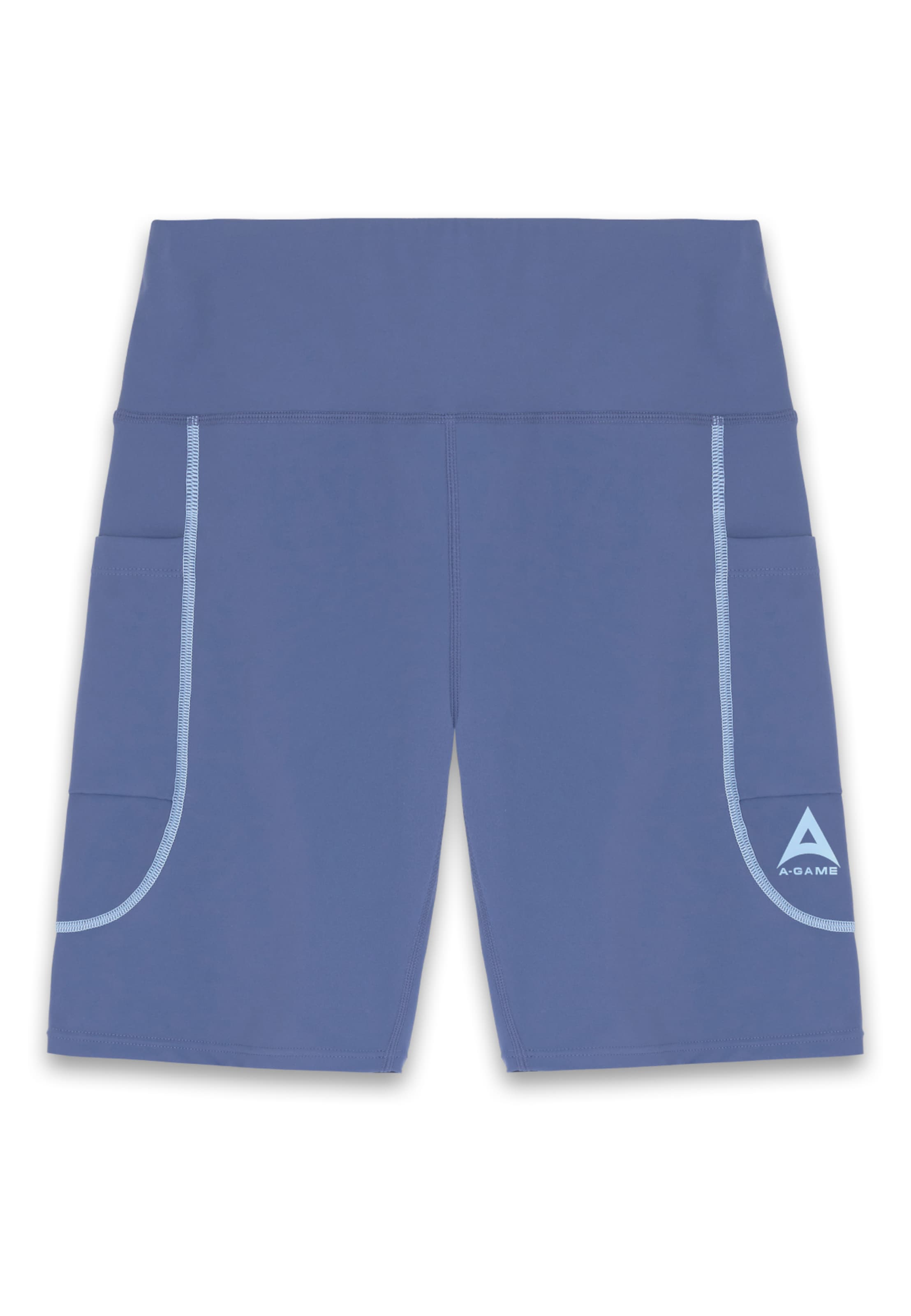 A-Game Skinny Fit Спортен панталон в синьо: отпред