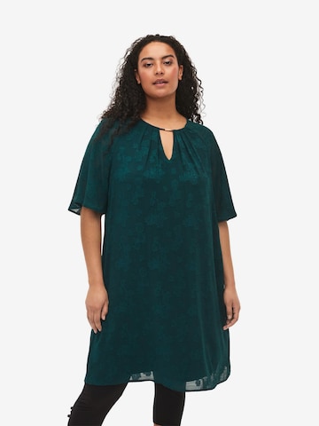 Robe 'MABBY' Zizzi en vert : devant