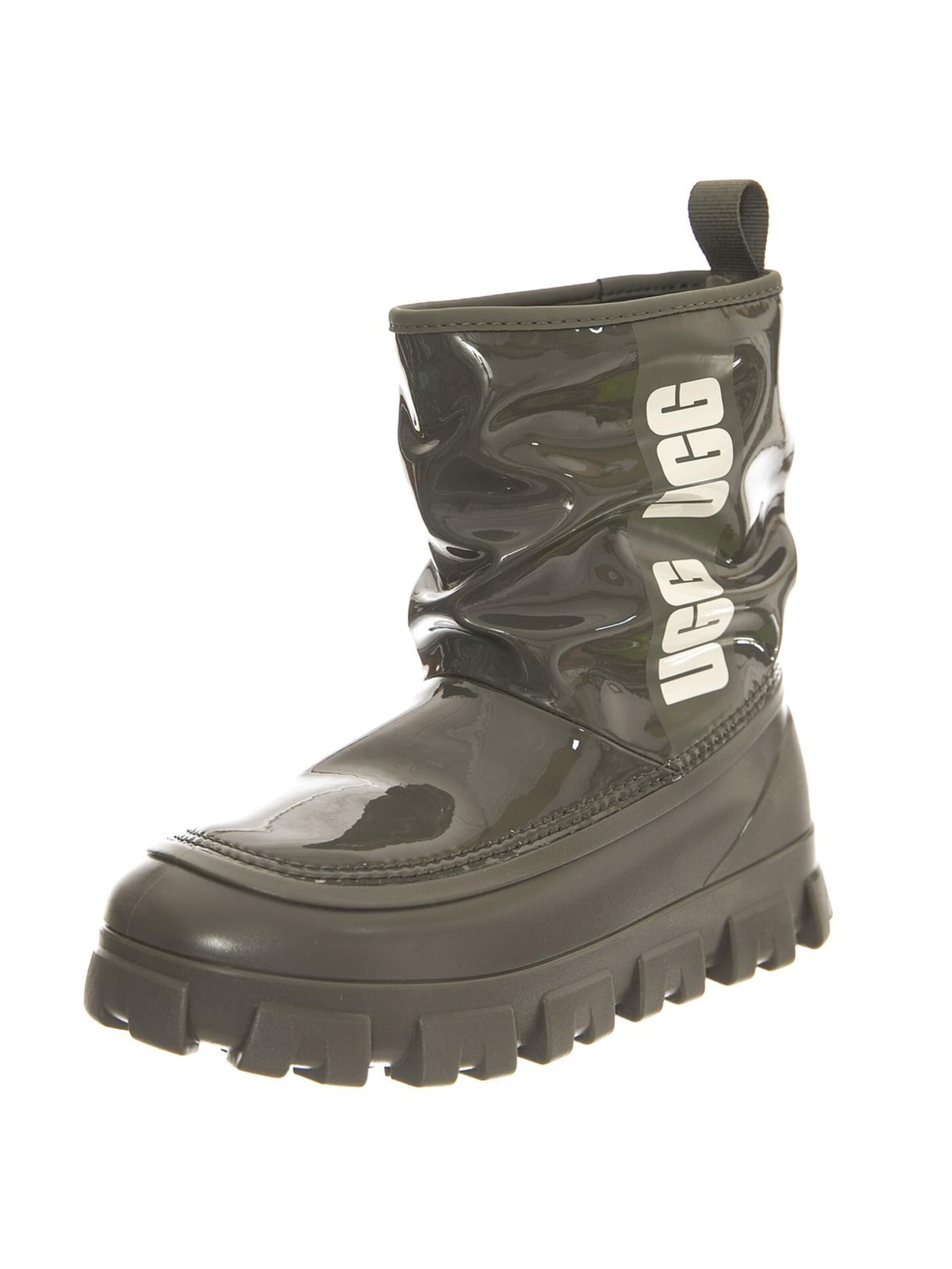 Bottes 'W Classic Brellah Mini Burnt / Olive' UGG en vert