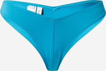 Calvin Klein Swimwear Bikini Bottoms in Blue: front