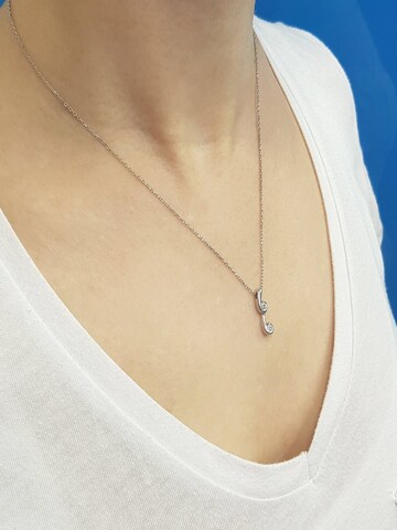 EinStein Diamant Kette‌‌‌‌‌‌‌‌ in Silber