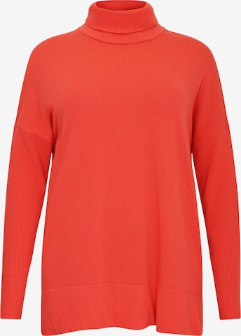 Yoek Sweater in Orange: front