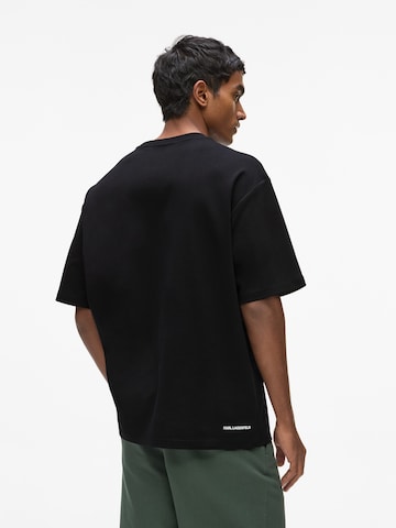 Karl Lagerfeld Tričko 'Villa la Vigie' – černá