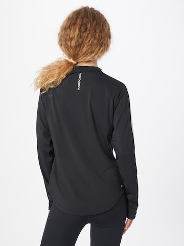 new balance Functioneel shirt 'Accelerate' in Zwart