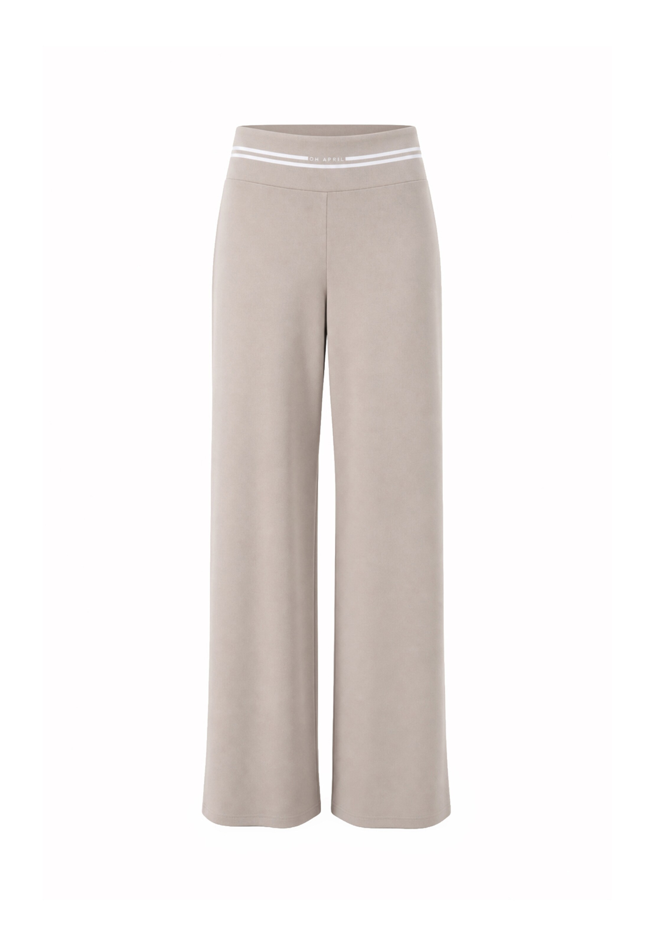 OH APRIL - Leggings 'Jasmin' em cinzento: frente