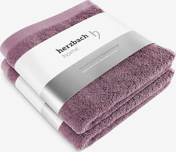 Set Herzbach home en violet : devant