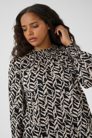 Chemisier 'Dena' KAFFE CURVE en noir