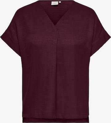 Chemisier 'CARBay' ONLY Carmakoma en rouge : devant