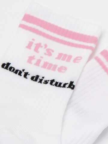 CALZEDONIA Socks 'Wellness' in White