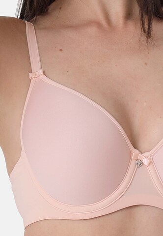sassa T-shirt Bra 'Lovely Secret' in Orange
