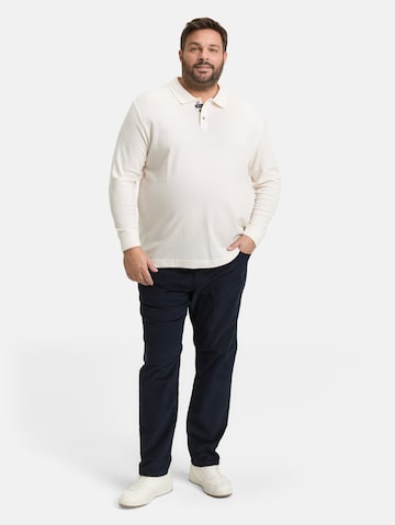 TOM TAILOR Men + Regular Trousers in Blue