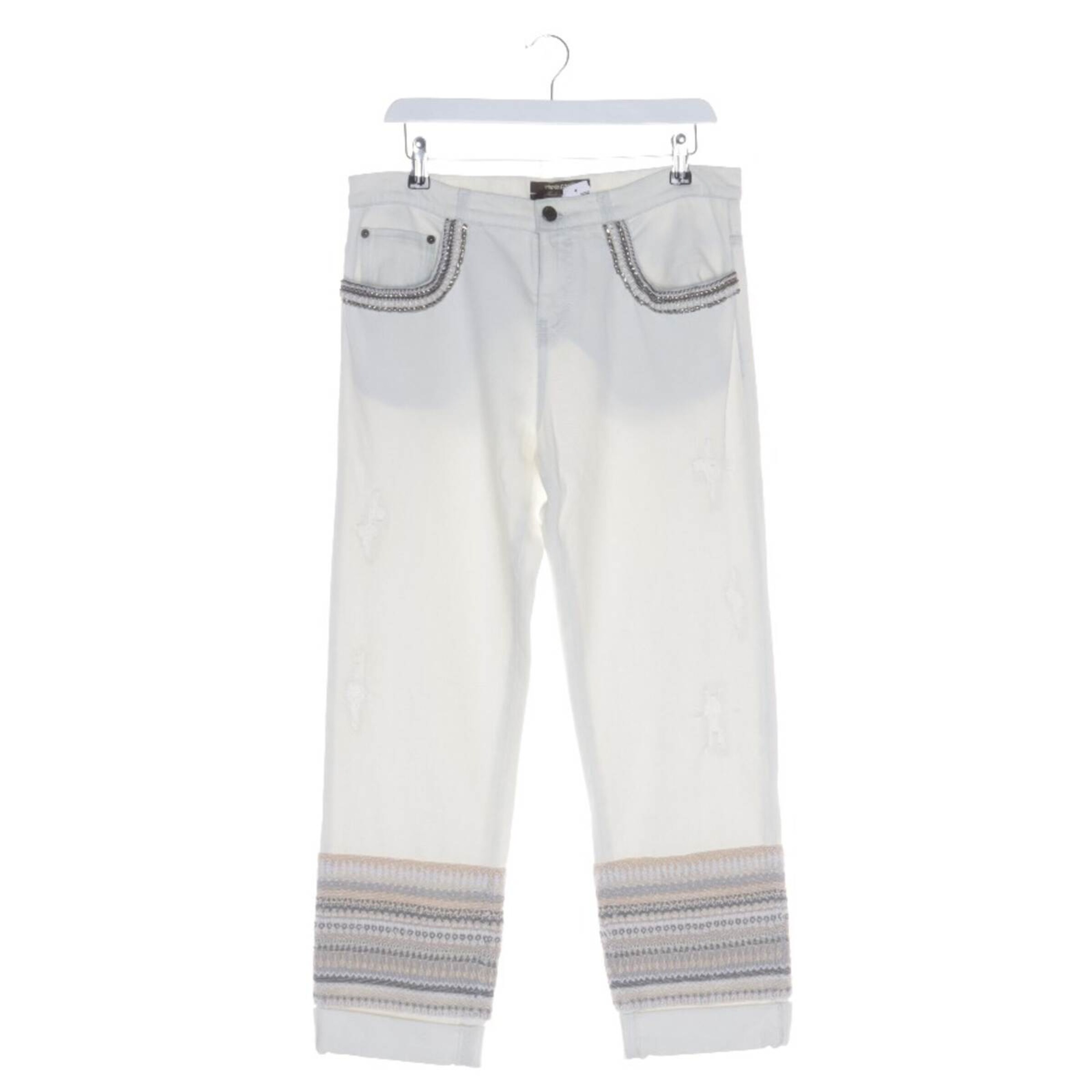 roberto cavalli Jeans 27-28 in Weiß: Vorderseite