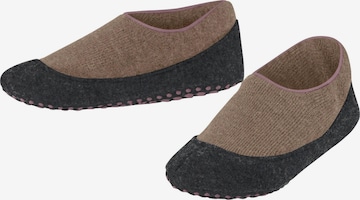 FALKE Socks 'Cosyshoe' in Beige: front