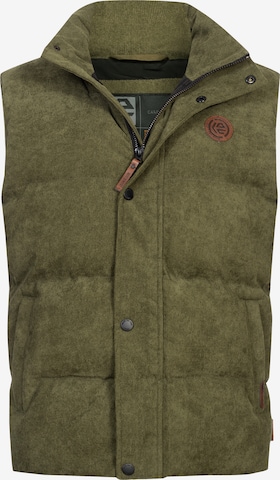 INDICODE JEANS Vest ' Cobbyn ' in Green: front