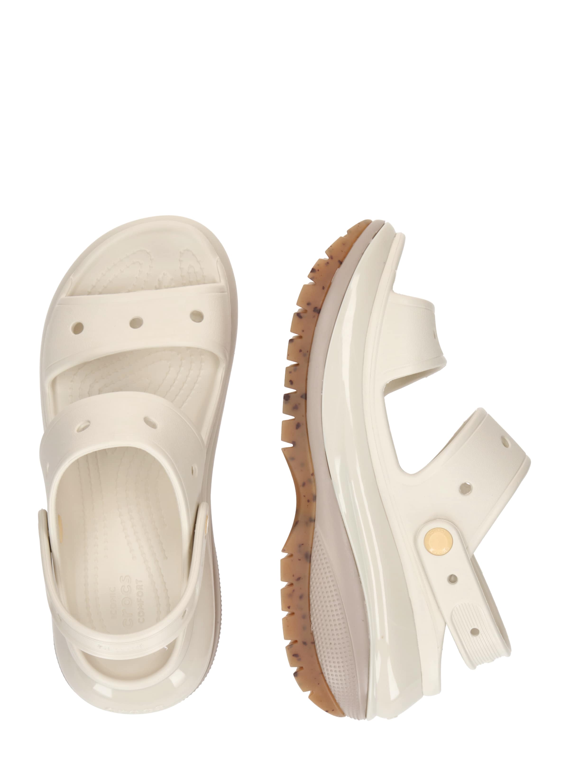 Crocs Sandály 'Mega Crush' – hnědá