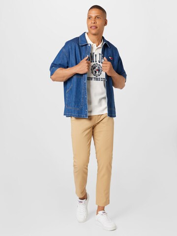 Tommy Jeans Shirt 'Collegiate' in Wit