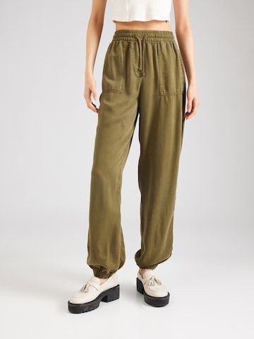 ONLY Loose fit Pants 'KENYA' in Green: front