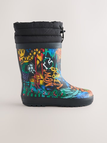 Next Gummistiefel in Schwarz