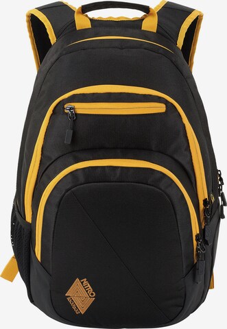 NitroBags Backpack 'Stash' in Black: front