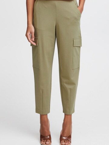 b.young - Loosefit Pantalón cargo ' Rizetta ' en verde: frente