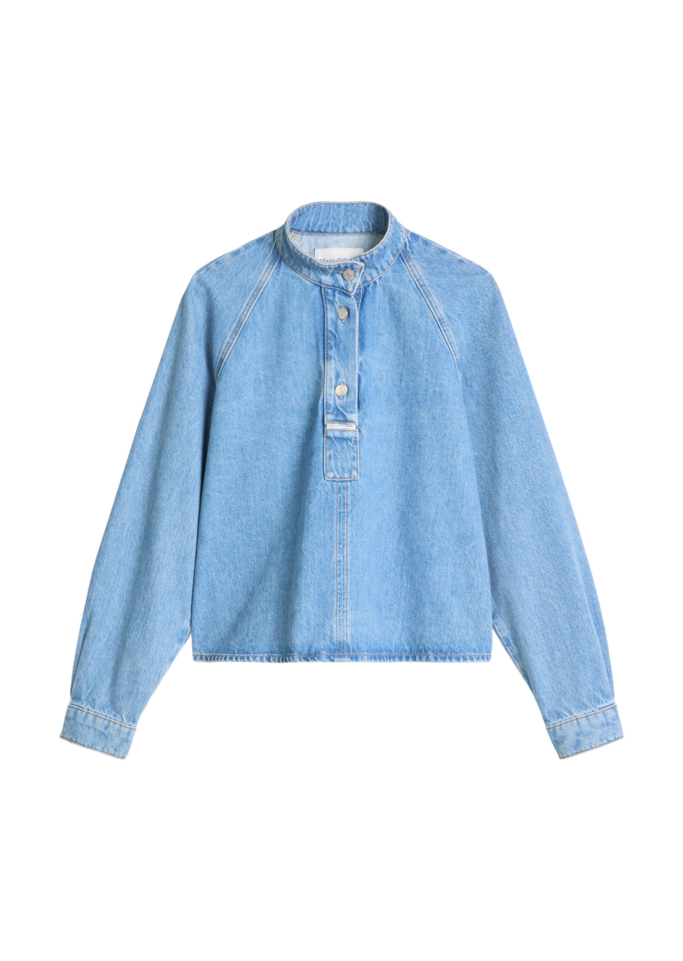 Marc O'Polo DENIM Blouse in Blue: front
