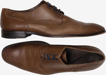 BOSS Black Halbschuh 42,5 in Braun: Vorderseite