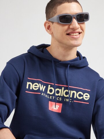 new balance Свитшот в Синий