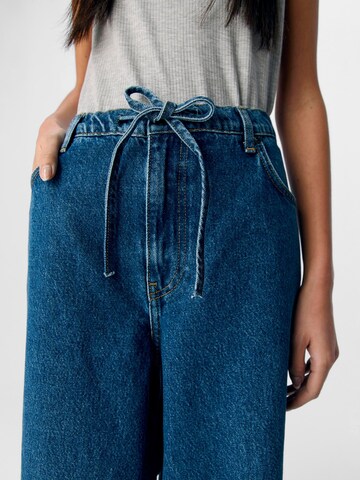 Wide Leg Jean 'OBJMallie' OBJECT en bleu