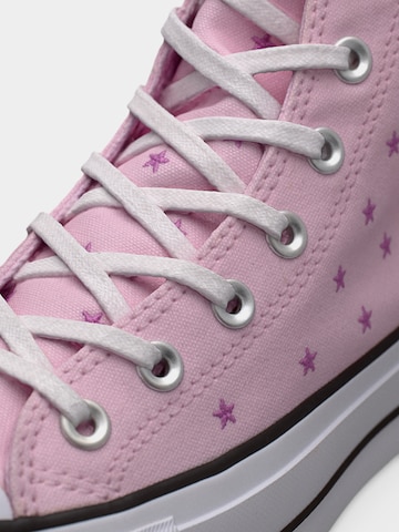 CONVERSE - Zapatillas deportivas altas 'CTAS' en rosa