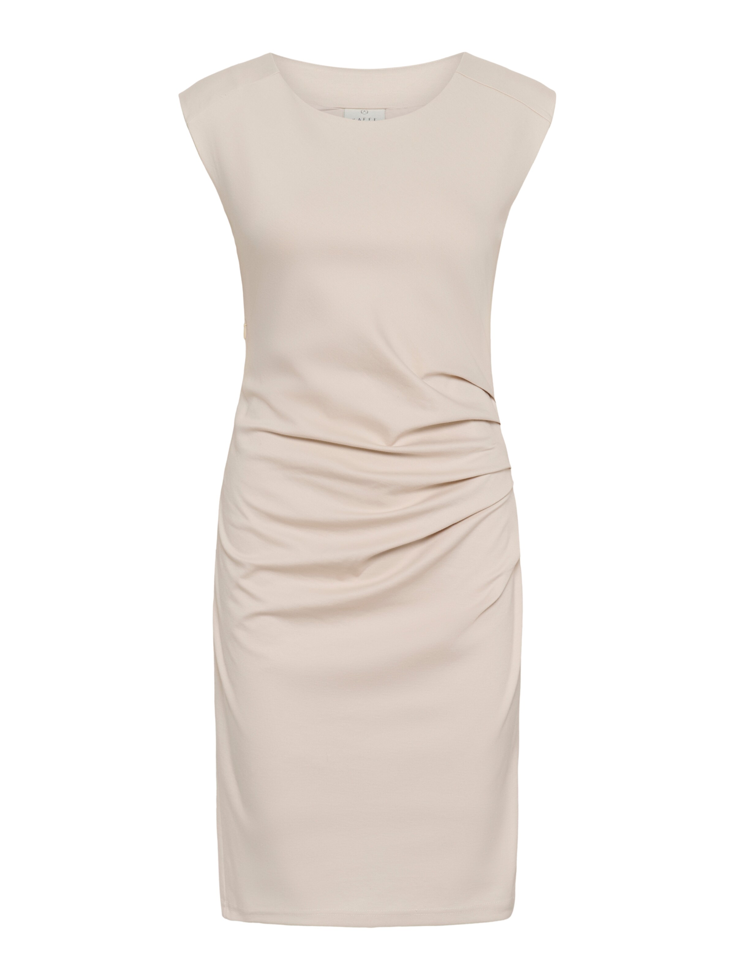 Kaffe Kleit 'India', värv beež: eest vaates