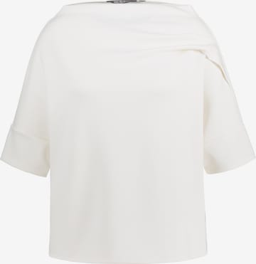 Ulla Popken Sweatshirt in White: front