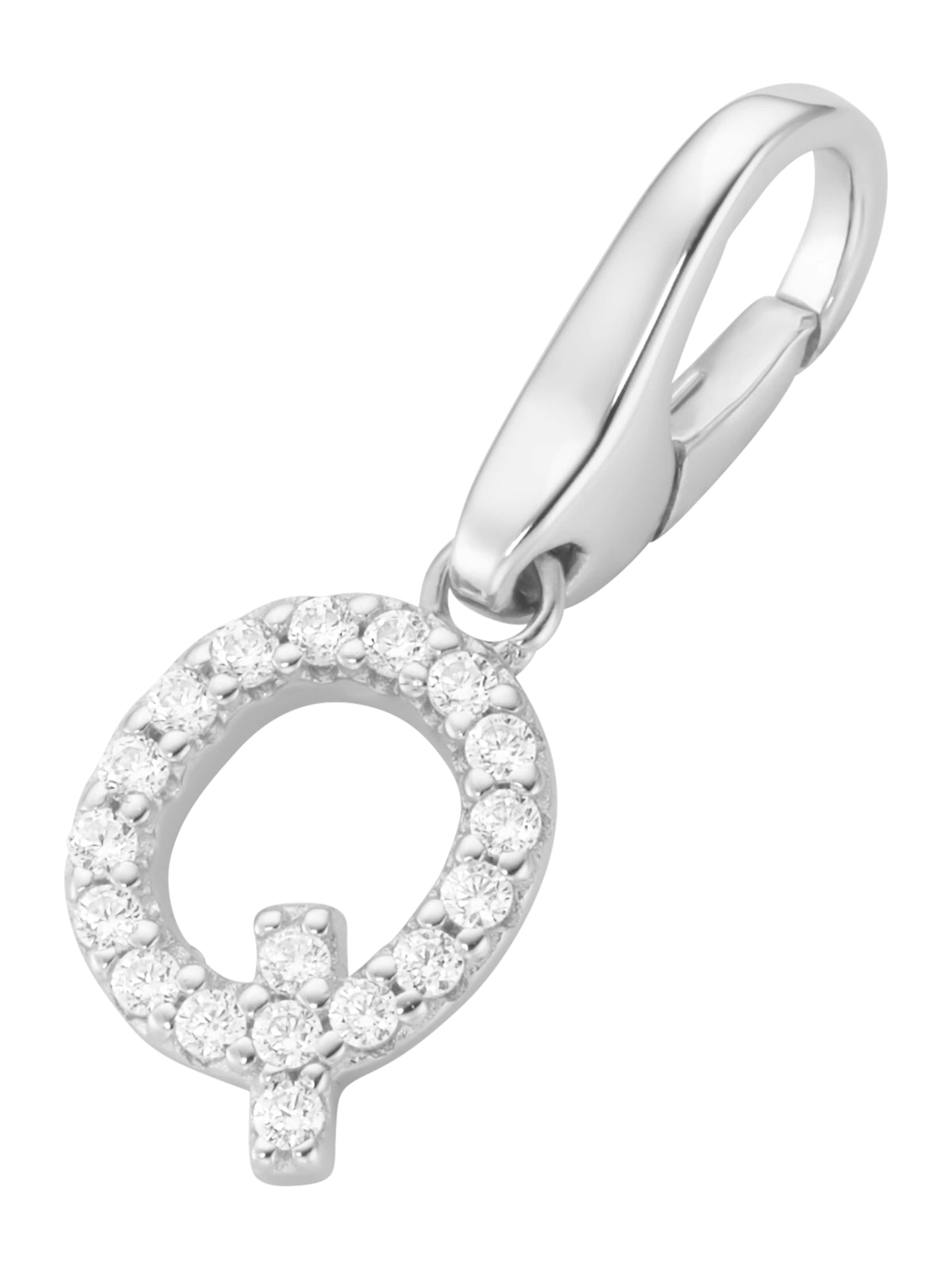 Giorgio Martello Milano Hangers 'Q' in Zilver: voorkant