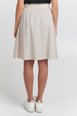 Oxmo - Falda 'Lerke' en beige
