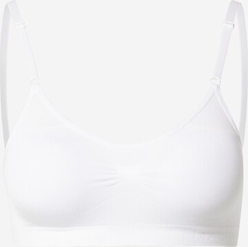 MAGIC Bodyfashion Bralette Bra in White: front