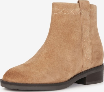 GEOX Ankle Boots in Brown: front
