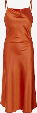 SAINT TROPEZ - Vestido en naranja: frente