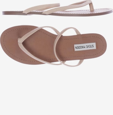 STEVE MADDEN Sandalen 39 in Beige: predná strana