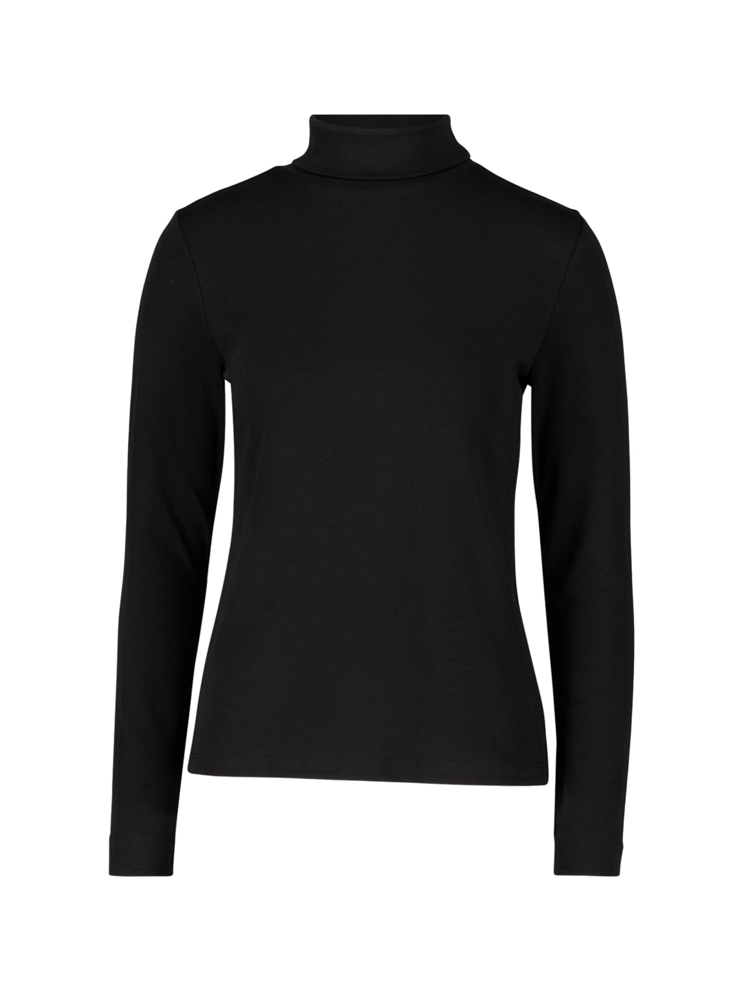 zero Shirt in Schwarz: Vorderseite