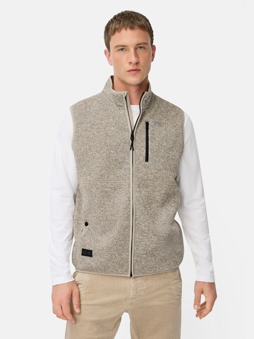 CAMEL ACTIVE Vest in Beige: front