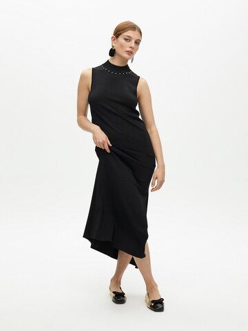 Robes en maille Lola Casademunt en noir : devant
