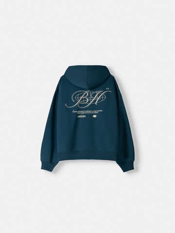 Sweat-shirt Bershka en bleu