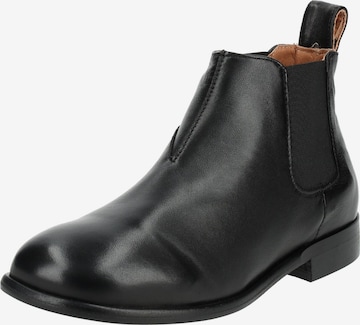 PAVEMENT Chelsea Boots in Schwarz: Vorderseite