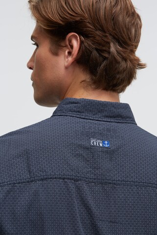 CAMP DAVID Regular Fit Hemd in Blau