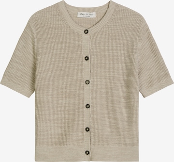 Cardigan Marc O'Polo en beige : devant